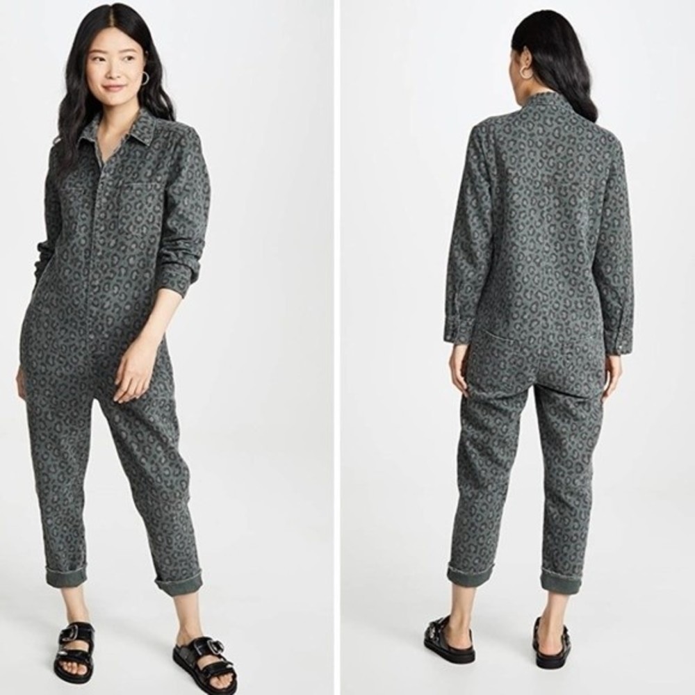 One Teaspoon Leopard Night Crawler Paradise Jumpsuit